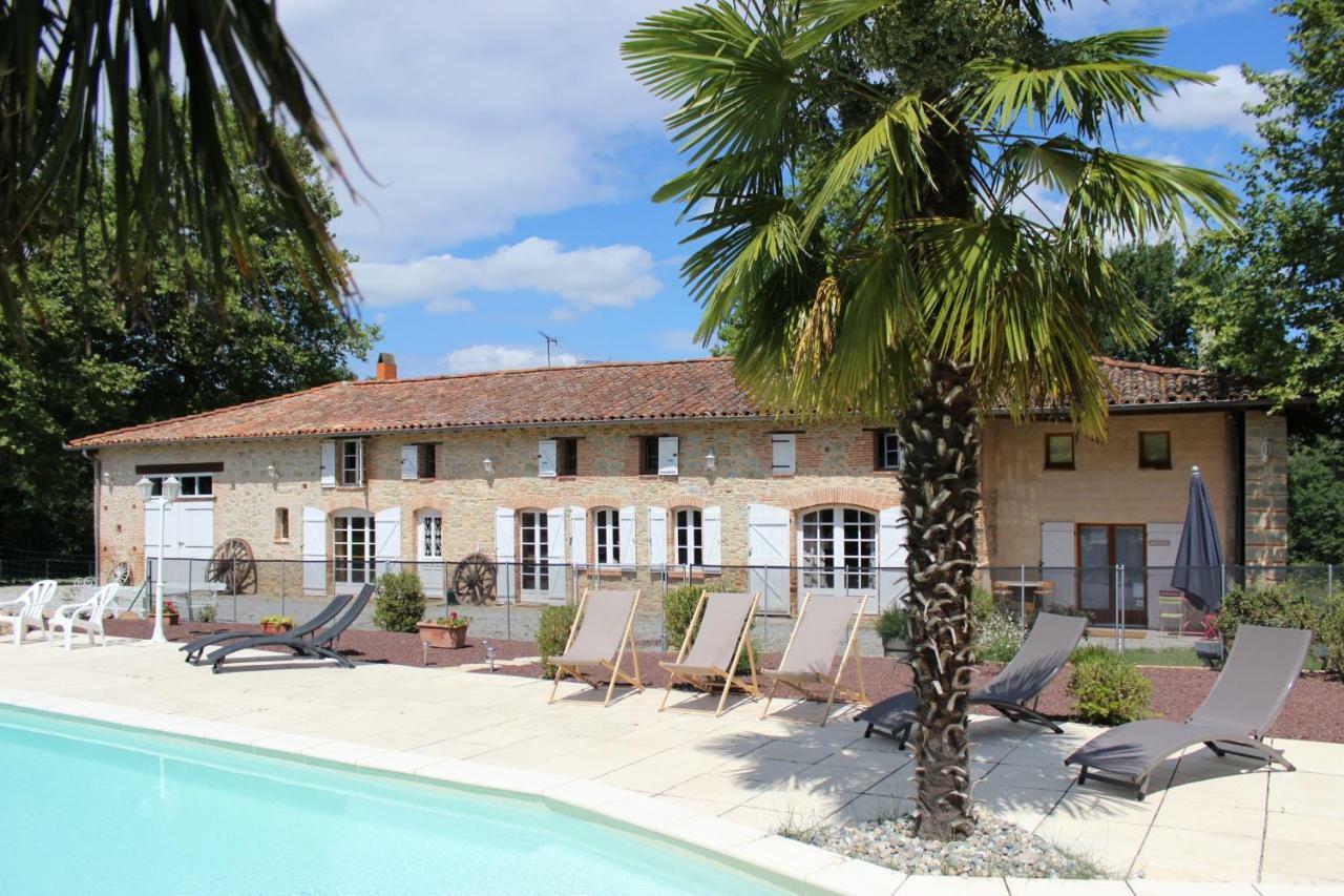 Bed and Breakfast Le Mas De Briquepierre Caraman Exterior foto